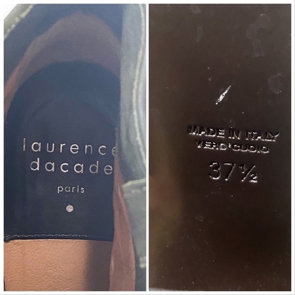 LAURENCE DACADE Pete Ankle Boots, Olive‎ Green Nubuck, Size 37.5 - Picture 8 of 12